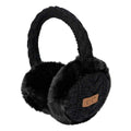 EM3661 Cable Knit Furry Earmuffs