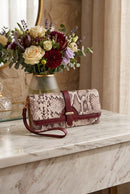 ES60163-8 Savannah Snakeskin Wristlet Wallet