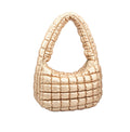 HQ128 Mila Quilted Puffer Shoulder Bag