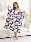 JCL6084K Children's Baseball Throw Blanket