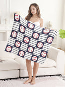 JCL6084K Children's Baseball Throw Blanket