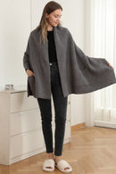 JCL6212 Open Shawl Cardigan with Pockets