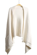 JCL6212 Open Shawl Cardigan with Pockets