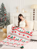 JCL6304 Christmas Tassel Throw Blanket