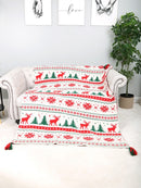 JCL6304 Christmas Tassel Throw Blanket