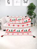 JCL6304 Christmas Tassel Throw Blanket