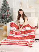 JCL6304 Christmas Tassel Throw Blanket