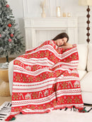 JCL6304 Christmas Tassel Throw Blanket