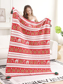 JCL6304 Christmas Tassel Throw Blanket