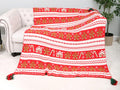 JCL6304 Christmas Tassel Throw Blanket