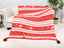 JCL6304 Christmas Tassel Throw Blanket