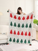 JCL6304 Christmas Tassel Throw Blanket