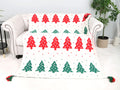 JCL6304 Christmas Tassel Throw Blanket