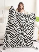 JCL6309 Tiger Tassel Throw Blanket