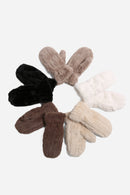 JG923 Seamed Fur Mittens