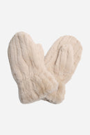 JG923 Seamed Fur Mittens