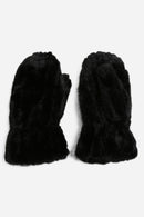 JG923 Seamed Fur Mittens
