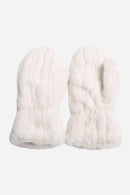 JG923 Seamed Fur Mittens