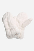 JG923 Seamed Fur Mittens
