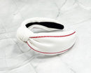 JHB2153 Baseball Stitch Knotted Headband