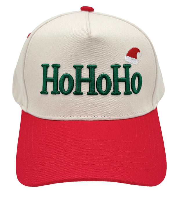 JHCS015 Hohoho Embroidered Baseball Cap