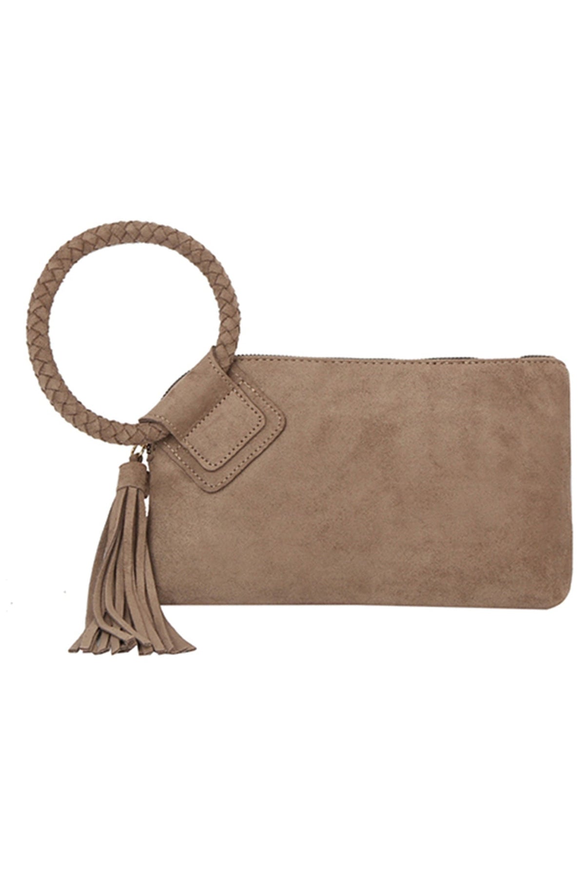 JYM0578 suede bangle clutch CA