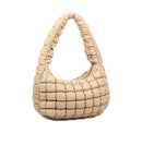 HQ128 Mila Quilted Puffer Shoulder Bag