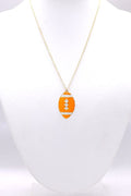 KN1000 Game Day Football Pendant Necklace