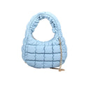 HQ127 Olivia Mini Quilted Puffer Top Handle Crossbody Bag