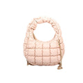 HQ127 Olivia Mini Quilted Puffer Top Handle Crossbody Bag