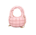 HQ127 Olivia Mini Quilted Puffer Top Handle Crossbody Bag