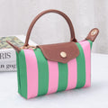 PP781S Nova Striped Nylon Mini Crossbody Bag