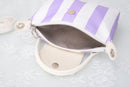 PP781S Nova Striped Nylon Mini Crossbody Bag