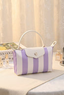PP781S Nova Striped Nylon Mini Crossbody Bag