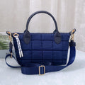 QP782 Quilted Puffer Satchel/Crossbody Bag