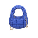 HQ127 Olivia Mini Quilted Puffer Top Handle Crossbody Bag