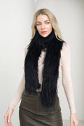 S5122 Fur Shaggy Scarf