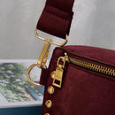 SD701 Carina Suede Studded Crossbody Bag