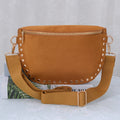 SD701 Carina Suede Studded Crossbody Bag