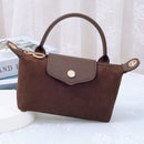 SD781 Hazel Suede Small Crossbody Bag
