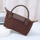 SD781 Hazel Suede Small Crossbody Bag