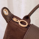 SD781 Hazel Suede Small Crossbody Bag