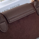 SD781 Hazel Suede Small Crossbody Bag