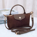 SD781 Hazel Suede Small Crossbody Bag