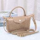 SD781 Hazel Suede Small Crossbody Bag