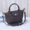SD782  Britney Suede Double Handle Crossbody Bag