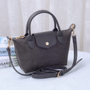 SD782  Britney Suede Double Handle Crossbody Bag