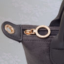 SD782  Britney Suede Double Handle Crossbody Bag
