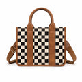 SF262030 Boston Canvas Tote Crossbody Bag