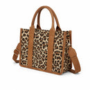SF262030 Boston Canvas Tote Crossbody Bag